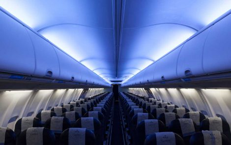 Emergency exit and cabin lighting systems from STG Aerospace