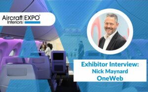 AIX exhibitor interview template Nick Maynard of OneWeb