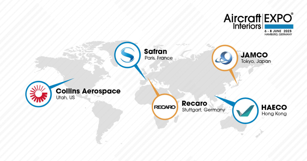 saving time at AIX 5 companies on world map