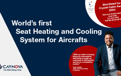 World’s first Seat Heating and Cooling System for Aircraft