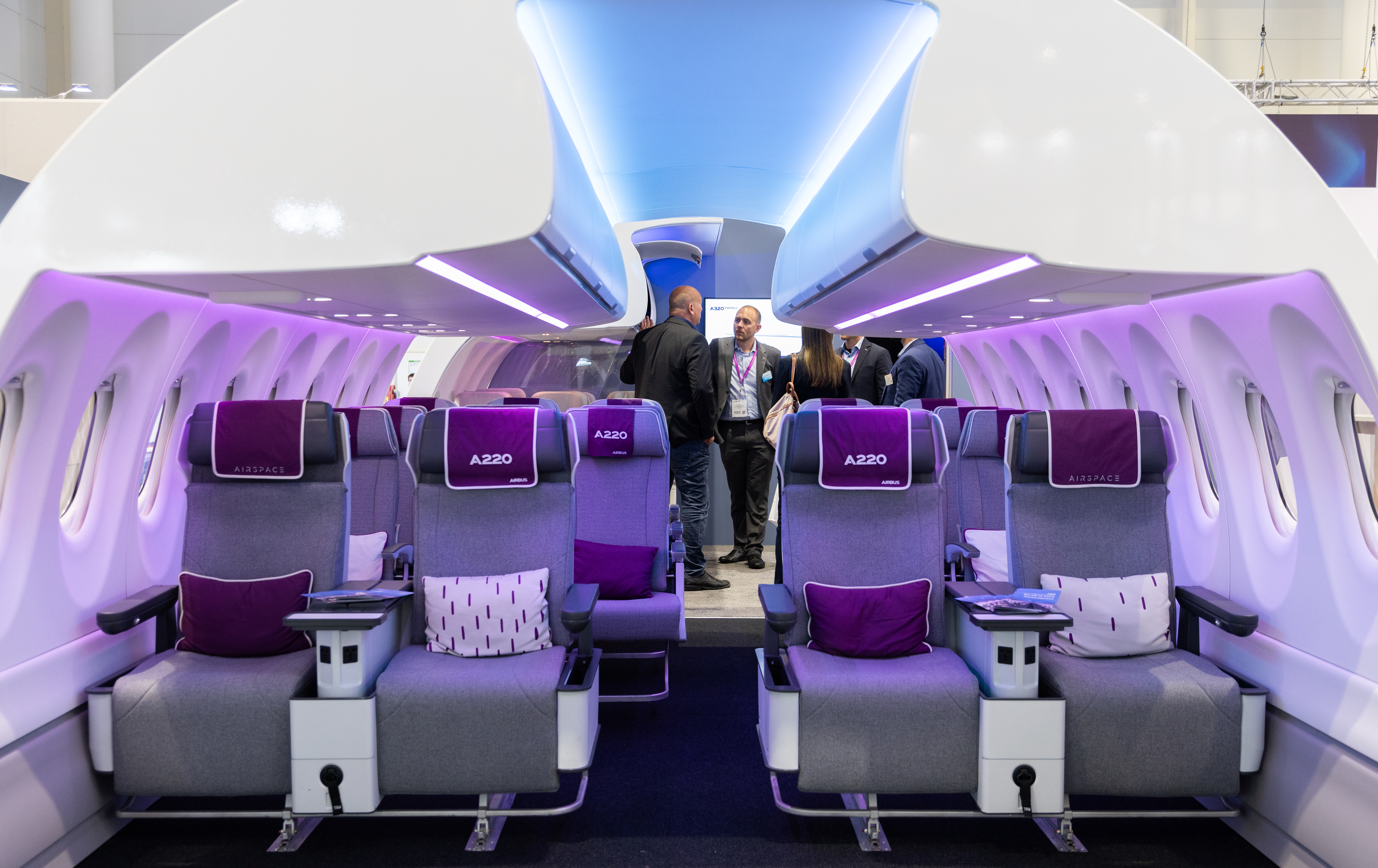 Airbus cabin interior
